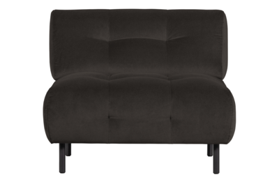 WOOOD Exclusive fauteuil Lloyd gewassen fluweel