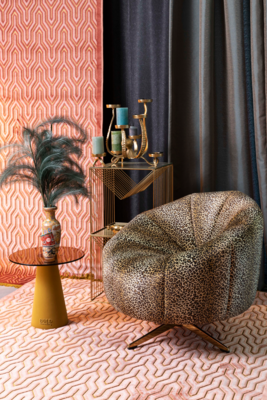 Bold Monkey loungestoel Where The Sun Doesn't Shine panter