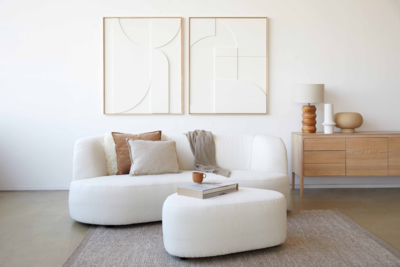 Loods 5 Design 4-zitsbank Curvy rechts