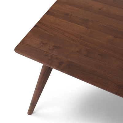 Eettafel Axel massief walnoot