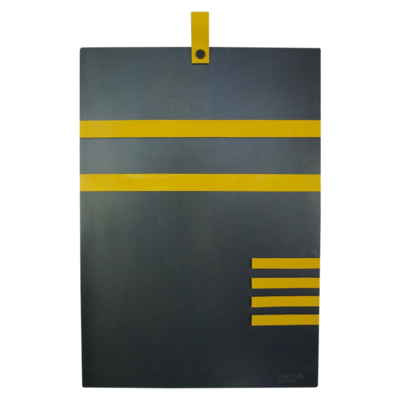 Magneetbord met magneetstrips