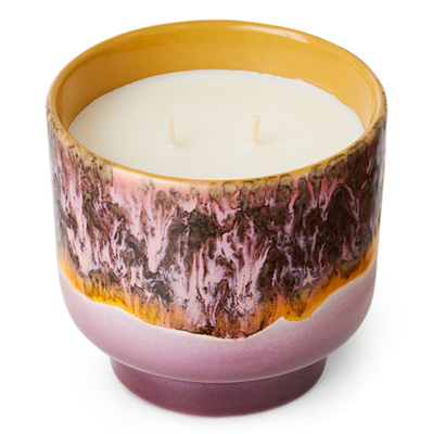 HKliving 70s ceramics scented candle - Cape town