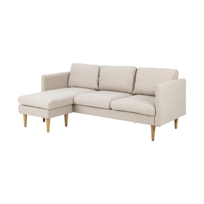 Hoekbank Jelle 2-zits - met verstelbare chaise longue