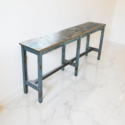 wandtafel blauw uniek