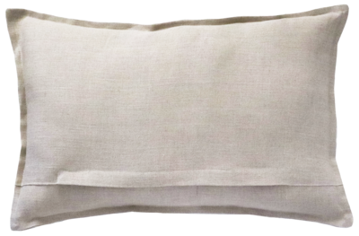 Kussen Linnen grof zand 58x37 cm