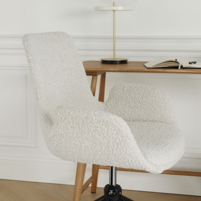 Bureaustoel Nout-Eef zwart onderstel