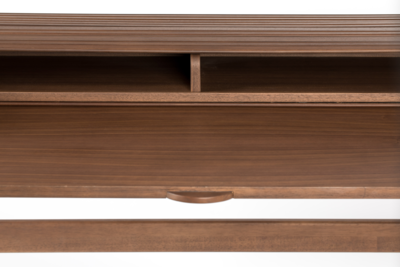 Zuiver bureau Barbier walnoot