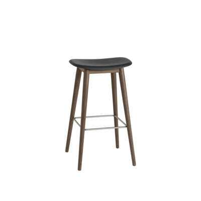 Muuto barkruk Fiber Bar Stool Wood Base