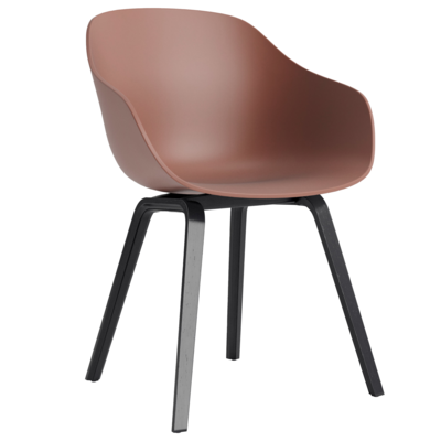 HAY stoel AAC 222 eiken zwart gelakt frame