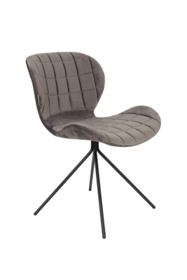 Zuiver OMG Velvet Eetkamerstoel - Set van 2