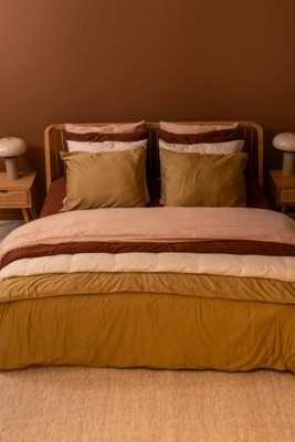 DBO Cotton Satin Dark Brown