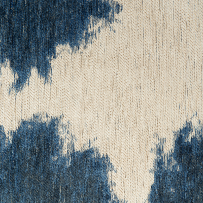 Paintball blauw structuurpatroon hedendaags abstract vloerkleed