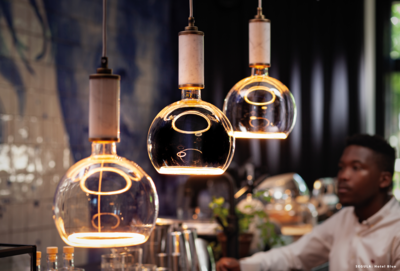 Segula LED Floating Globe 125 smokey