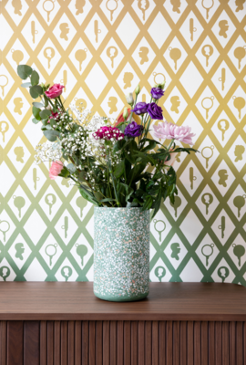 Zuiver terrazzo vaas Fajen