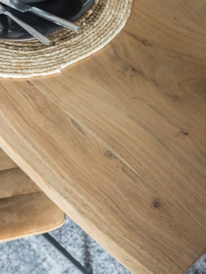 Eettafel Pluma 180 cm - Boomstamblad