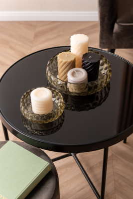 Fruitschaal Speckles glas large