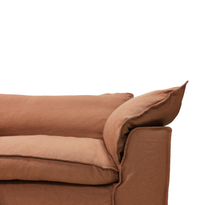 HKliving bank Nomad Linnen 3-zits