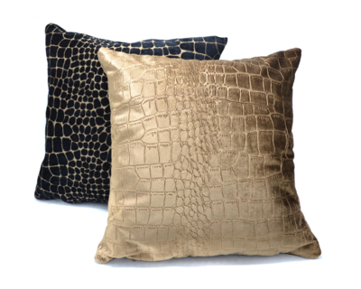 Kussen Croco print