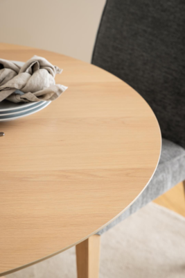 Glasgow Eetkamertafel - Ø105 cm - Eiken