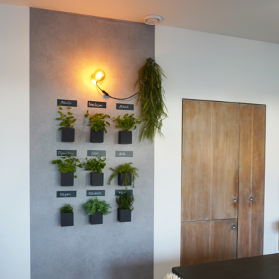 Magneetbehang luxe - interieurdessin betongrijs