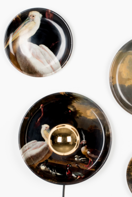 Bold Monkey wandlamp No food here (set van 4)