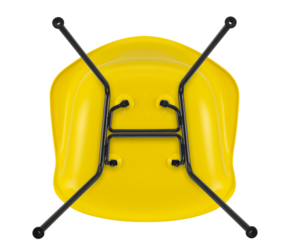 Vitra stoel Eames DAX Basic Dark onderstel