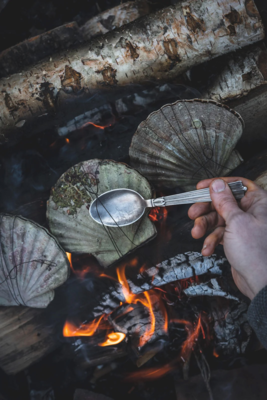 Koffietafelboek Cooking on fir