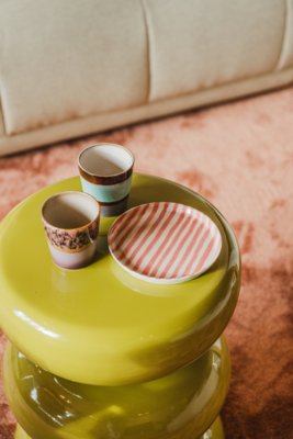 Bijzettafel Mala glossy