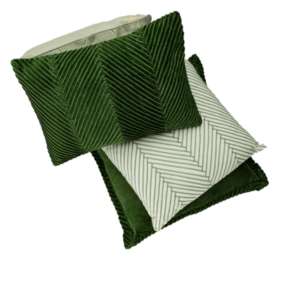 Sierkussen Tucked border