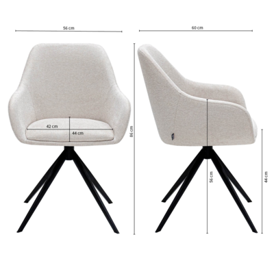 Kick eetkamerstoel Mex