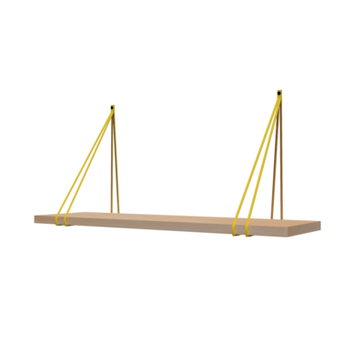 Leren split-plankdragers