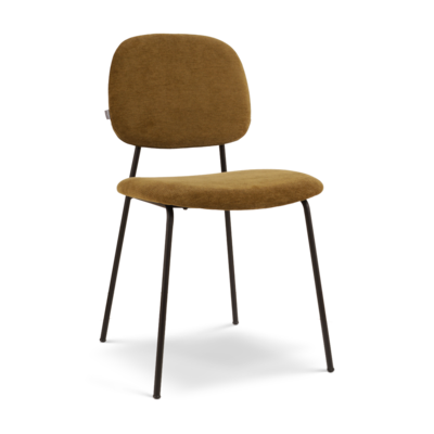 Eetkamerstoel Jasmijn - zwart onderstel