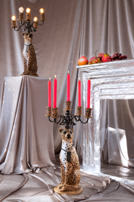 Bold Monkey vloerlamp Proudly Crowned Panther