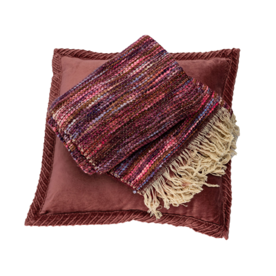 Sierkussen Tucked border