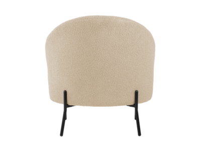 Fauteuil Noble Teddy Curl polyester