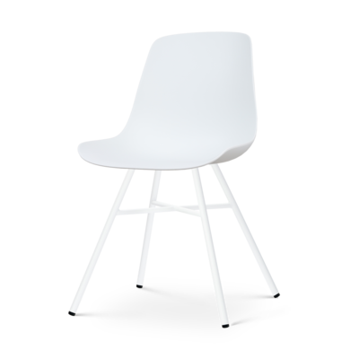 Tuinstoel Noa-Pip - wit onderstel