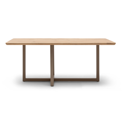 Loods 5 eettafel Mylo groove naturel