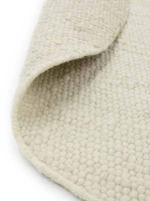 Vloerkleed Sten White 200 rond