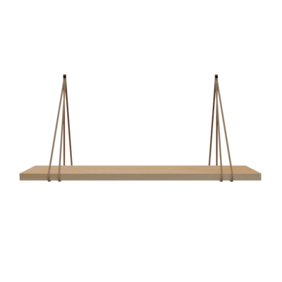 Leren split-plankdragers