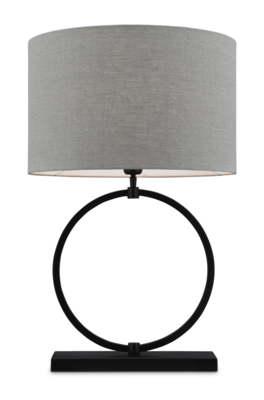 Tafellamp Devon medium zwart