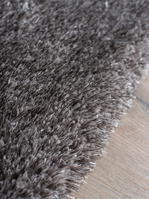 Vloerkleed Lago rond - Grey 22