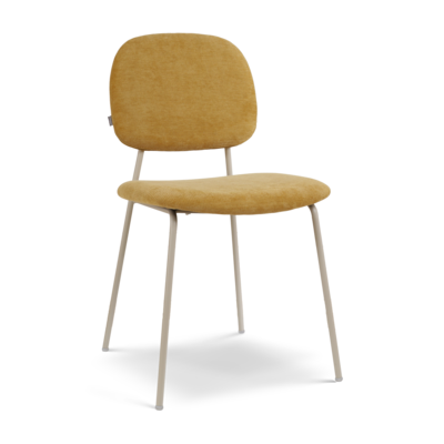 Eetkamerstoel Jasmijn - grijsbeige onderstel