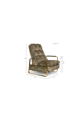 Bold Monkey fauteuil Relax Like Chandler Recliner