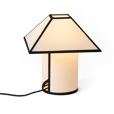 Ava Pyramid table lamp white