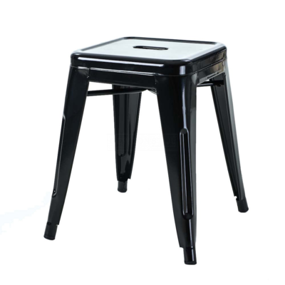 Metalen krukje Café (zithoogte 45 cm)