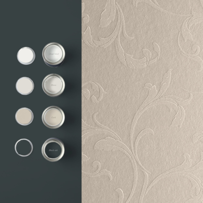 Graham &amp; Brown  vliesbehang  Baroque Bead Pearl