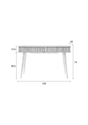 Zuiver Barbier Console Tafel