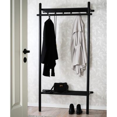 Eikenhouten kledingrek Milford