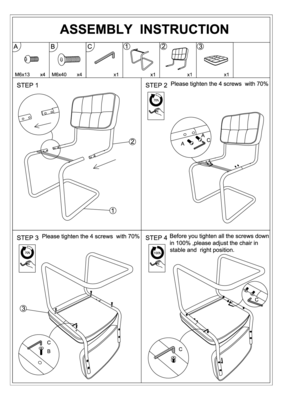 Kick Buisframestoel IVY