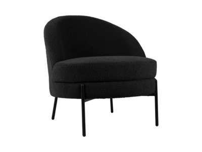 Fauteuil Noble Teddy Curl polyester